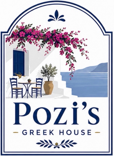 Pozi's Greek House logo