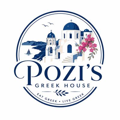 Pozi's Greek House logo